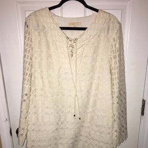 MICHAEL KORS Cream Dress